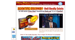 Desktop Screenshot of hellreallyexists.com